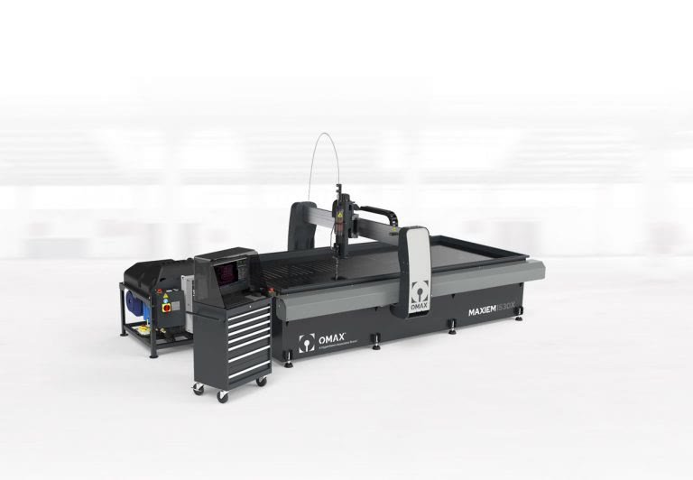 50738 omax showcases the next gen in water jet machining at fabtech